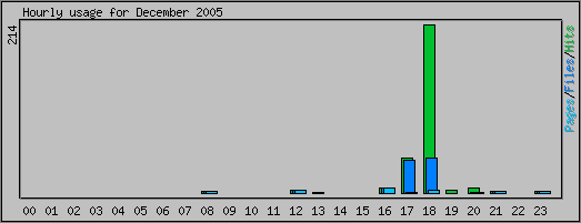Hourly usage