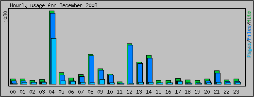 Hourly usage