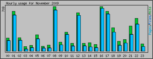 Hourly usage