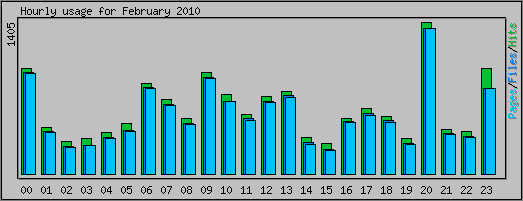 Hourly usage