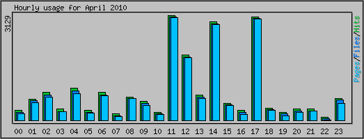 Hourly usage