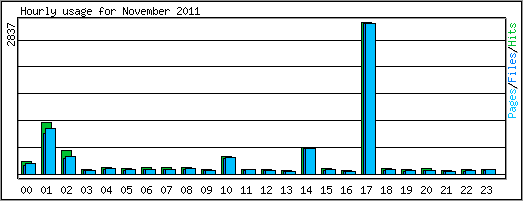 Hourly usage