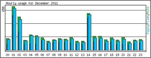 Hourly usage