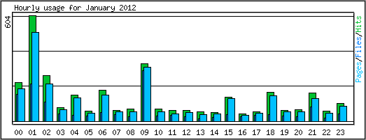 Hourly usage