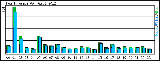 Hourly usage