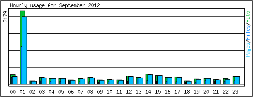 Hourly usage