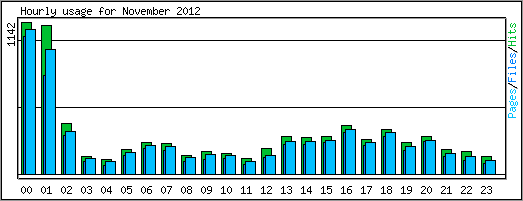 Hourly usage