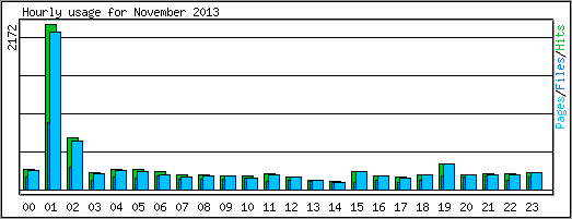 Hourly usage