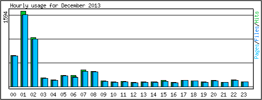 Hourly usage