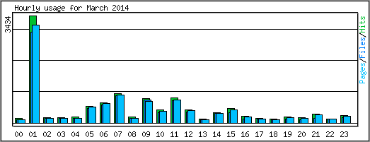 Hourly usage