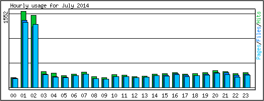 Hourly usage