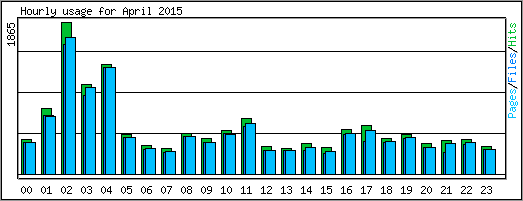 Hourly usage