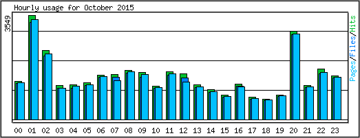 Hourly usage
