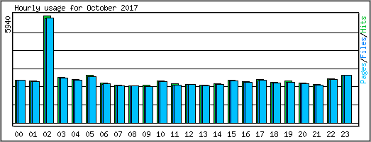 Hourly usage